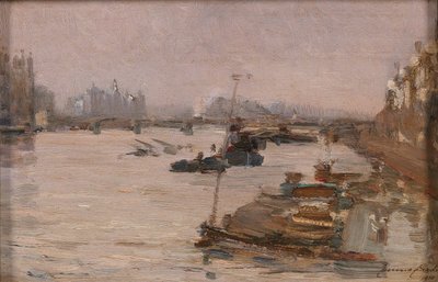 The Thames, London by Emma Ciardi